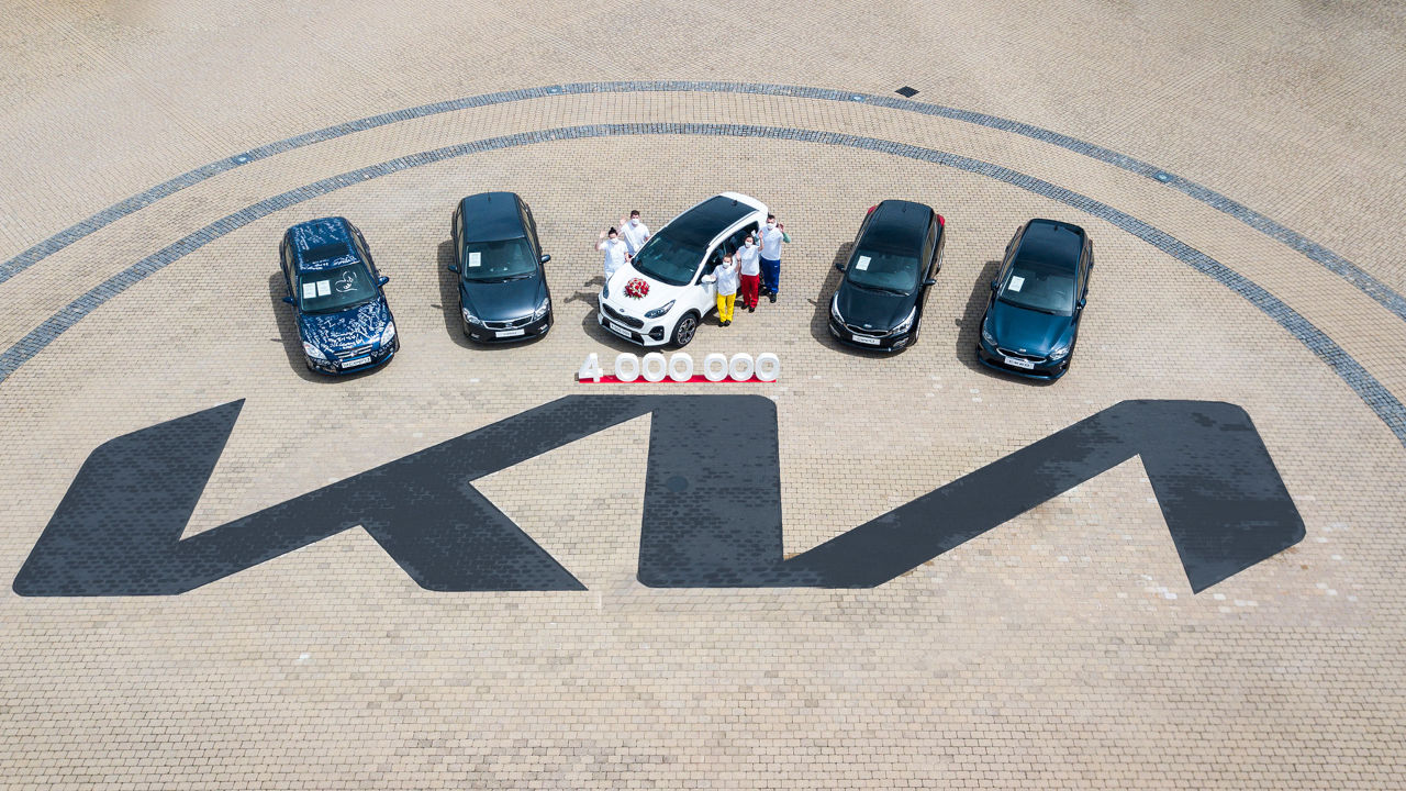 Kia fabrica su coche número cuatro millones en Europa