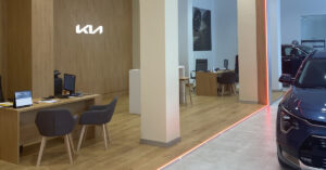 Así es el nuevo interior de las tiendas de Kia QUADIS ARmotors