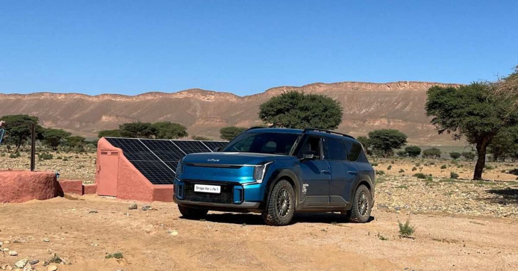 Kia lleva agua potable al Sáhara con tecnología sostenible