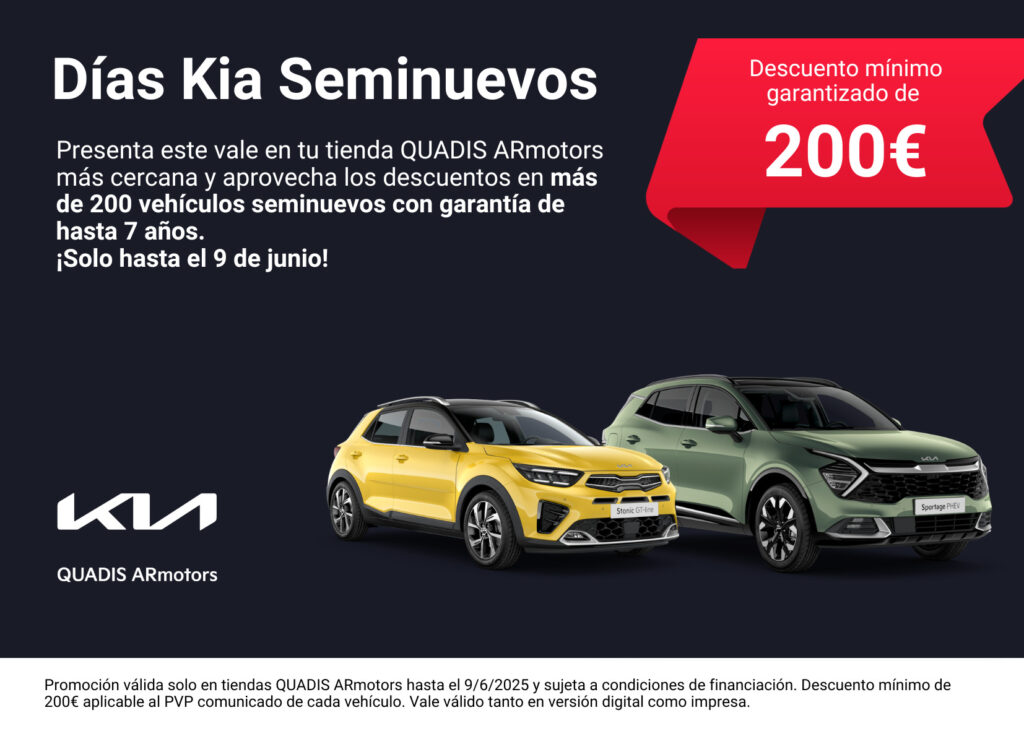 <u><a href=https://www.quadisarmotors.es/wp-content/uploads/sites/78/2025/05/Vale_Dias_Kia_Seminuevos_Junio_2025.pdf target=_blank>Vale descuento</a></u>